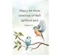 Spiritual Need - A Matthew 5:3 Notebook for Faithful Living | Jehovah’s Witness Scripture Journal: 2025 JW Theme Scripture Notebook - Hardcover