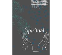 Spiritual Notebook | Manifestation Journal for Reflection, Affirmations & Intentions: Aesthetic Black Design - 100 Lined Pages for Gratitude, Mindfulness & Intentional Writing