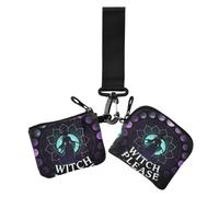 Spiritual Witchy Moon Magick Halloween Yoga Witch Please Women's Dual
