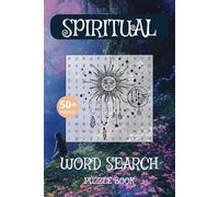 Spiritual Word Search Puzzle Book: Fun and Easy to Read Featuring Divination, Astrology, Crystals, and More | 6x9 inches, 110 pages | 50+ Puzzles