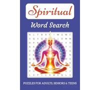 Spiritual Word Search Puzzle Book: Word Searches with Easy to Read Print about spirituality, Enlightenment, mindfulness and More | 6x9 inches, 110 ... Gift for Vacations, Holidays and Free Times