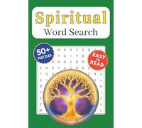 Spiritual Word Search Puzzle Book: Word Searches with Easy to Read Print about Spirituality, Mindfulness, Enlightenment and More | 6x9 inches, 110 ... Gift for Vacations, Holidays and Free Times