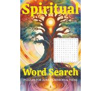 Spiritual Word Search Puzzle Book: Word Searches with Easy to Read Print about Spirituality, Mindfulness, Enlightenment and More | 6x9 inches, 110 ... Gift for Vacations, Holidays and Free Times