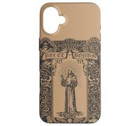 Spiritualità Francescana Pax et Bonum San Francesco d'Assisi Custodia per iPhone 16 Plus