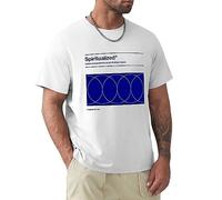 Spiritualized Unisex Cotton Tee Shirt Men's White T-Shirt M