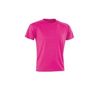 Spiro Maglietta a Maniche Corte Aircool - Uomo (S) (Fucsia)