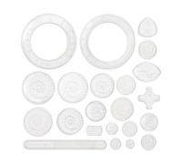 Spirograph,22 Pezzi Kit Righello Disegno Ingranaggi, Spirografo per Bambini Kit Creativo, Strumento Disegno Spirale Righello Geometrico, Gioco Creativo Mandala, Ottimo Regalo per I Bambini