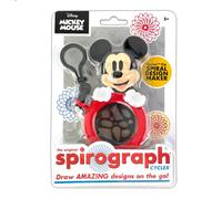 Spirograph Cyclex Clip Topolino - Disney - Il modo semplice per realizzare innumerevoli disegni incredibili - Ruota girevole per stencil - Viaggi dai 5 anni in su multicolore
