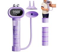 Spirometro per esercizi polmonari, spirometro per esercizi addominali | Attrezzi di pesi per la respirazione, per adolescenti, bambini, ragazze, casa, esterno, scuola, sport, fitness