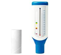 Spirometro Portatile, Esercitatore per la Capacità Polmonare, Mini Misuratore di Portata di Picco per Adulti, Monitor Delle Prestazioni Polmonari, Misuratore Polmonare Spirometrico Standard