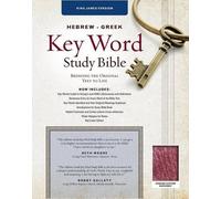 Spiros Zodhiate KJV Hebrew-Greek Key Word Study Bible Burg (General merchandise)