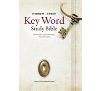 Spiros Zodhiates CSB Hebrew-Greek Key Word Study Bible, The (Copertina rigida)