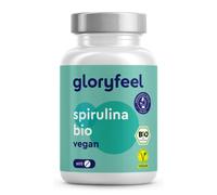Spirulina Bio 600 compresse BIO 500 mg Alto dosaggio Ricca di ficocianina