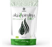 Spirulina BIO in Compresse, Confezione Da 200G, Circa 800 Capsule, Alga 100% Bio