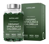 Spirulina & Chlorella Bio [1800 mg] Alga Spirulina Bio Compresse Clorella e