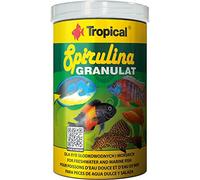 SPIRULINA GRANULAT 1000ml / 440g - Mangime con spirulina per Pesci d'acquario d'Acqua Dolce e marini