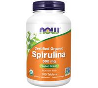 Spirulina Organic, 500mg - 500 tabs