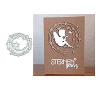 SpirWoRchlan Fustella per punzonatura, per scrapbooking e goffratura, per scrapbooking, carta fotografica, biglietti, goffratura, fai da te, regalo di compleanno