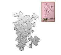 SpirWoRchlan, fustelle da taglio per punzonatrice a soppressione, per scrapbooking, per goffratura di carta fotografica, carte, ideale per il fai da te, come regalo di compleanno