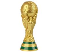 SpirWoRchlan Replica del trofeo della Coppa del Mondo di calcio, premio campione della Coppa Ercole, in resina, souvenir da collezione per fan, ufficio, bar, discoteca, vetrina (21 cm)