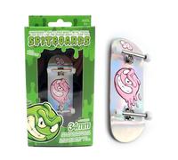 SPITBOARDS 34 mm x 96 mm Pro Fingerboard Set-Up (completo) | Real Wood Deck | Pro Trucks with Lock-Nuts and Pro Bushings | Poliuretane Pro Wheels with
