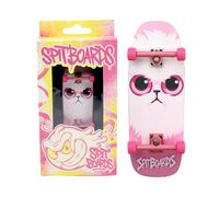 SPITBOARDS 34mm Fingerboard Oldschool Cruiser Pro Setup Completo, Pre-assemblato Legno a 5 Strati, Pro Trucks, Ruote con Cuscinetti in Uretanica Morbida 60D, Grafiche Resistente all'Usura, Nastro di