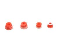 SPITBOARDS Fingerboard Swirl Bushings Duro Series 78A Red-White