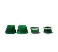 SPITBOARDS Fingerboard Swirl Bushings Duro Series 78A White-Green-Black