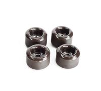 SPITBOARDS® Ruote per tastiera in uretano 60D con cuscinetti a sfera veri, qualità CNC, colore marrone