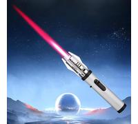 Spitfire - Accendino a butano, antivento, ad alta temperatura, ricaricabile, per uso domestico, da cucina, per esterni, con fiamma regolabile, per barbecue all'aperto (argento)