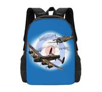 Spitfire E Lancaster Aircraft Schoolbag Zaino Borse Moda Lancaster Spitfire Lancaster Bomber Avro Lancaster B
