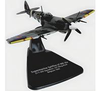 Spitfire Ixe 443 Sqn RCAF Oxford Diecast AC098 Modello Militare 1:72 Metallo