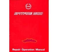 Spitfire Manuale Triumph Servizio Riparazione Negozio 1500 Libro Officina