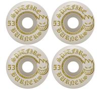 Spitfire Ruote da skateboard bruciatori 53 mm 99A bianco/oro