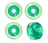 Spitfire Ruote Sapphires 90du 53mm Trasparente - Verde
