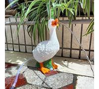 Spitters per laghetto e anatra ornamentale con pompa da 8 W per giochi d'acqua da giardino e decorazione per cortile