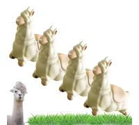 Spitting Llama Water Toy, Alpaca Interactive Water Sprayer, Funny Alpaca Pool Toy, Charming Mini Animal Squirt Player Soaker Toys for Pools, Parks, Picnics (4Pcs)