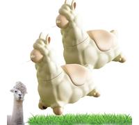 Spitting Llama Water Toy, Alpaca Interactive Water Sprayer, Funny Alpaca Pool Toy, Charming Mini Animal Squirt Player Soaker Toys for Pools, Parks, Picnics (2Pcs)