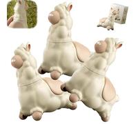 Spitting Llama Water Toy, Alpaca Interactive Water Sprayer, Mini Animal Squirt Soaker Pool Toys Prank Gift, Summer Backyard, Beach, Bathtub Water Play (3pcs)