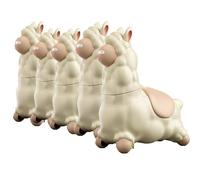 Spitting Llama Water Toy, Alpaca Interactive Water Sprayer - Push Sprinkler, Cute Animal Shape, Easy to Fill Water Outdoor Pool, Suitable for Summer Backyard, Beach or Bathtub Water Play (5 pcs)