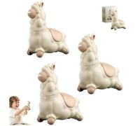 Spitting Llama Water Toy, Llama Squirt Gun with Head Shaking, Alpaca Interactive Water Sprayer, Push Water Sprinkler for Kids Sprinkler Leak-Proof (3pcs)