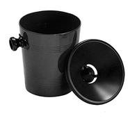 Spittoon - Sputacchiera in Plastica - CONE 12 Black - Colore NERO - Capacità 1.2 lt. - By DiVino marketing