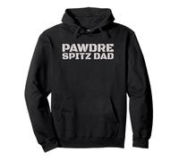 Spitz Dog Dad Pet Owner Father Felpa con Cappuccio