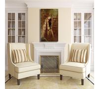 Spitzweg topo da biblioteca design quadro stampa tela dipinto telaio arredo casa