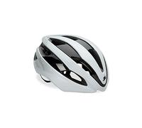 Spiuk Sportline Casco Eleo, Adulti Unisex, Bianco/Argento, (M-L) 53-61