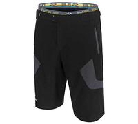 Spiuk Urban, Pantaloni Corti Uomo, Nero/Grigio, T. S