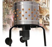 Spiumatrice Automatica Per Polli | Tamburo Da 50 cm Di Diametro Con Rotazione A 360°, In Acciaio Inossidabile, Per Una Rimozione Efficiente Delle Piume, Per Aziende Agricole/Ristoranti