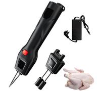 Spiumatrice Elettrica for Piume di Pollame, Spiumatrice for Polli Portatile, Spiumatrice Rapida Ricaricabile con Morsetto Rimovibile, Strumento Automatico for Spiumare Pollame for Polli, Anatre, Oche