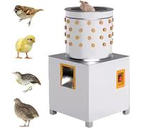 Spiumatrice Elettrica per Piume di Pollame, Spiumatrice Automatica Portatile per Polli, Spiumatrice di Piume in Acciaio Inossidabile per Pollo, Anatra, Oca, Uccello, Tacchino