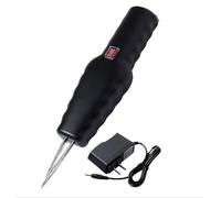 Spiumatrice elettrica rapida per polli, spiumatrice portatile, spiumatrice elettrica portatile con rimozione automatica dei peli corti, per pollo, anatra, oca, pollame (Versione di ricarica)(Black Plu